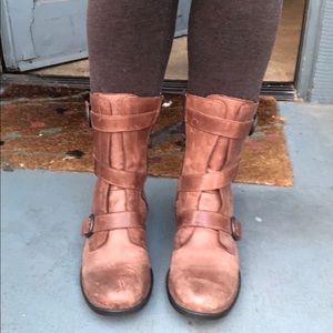born portia buckle boot
